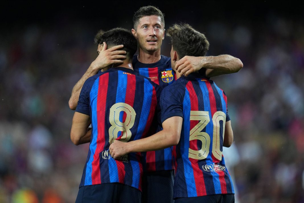 Robert Lewandowski - 2 gole w meczu Real Sociedad - Barcelona