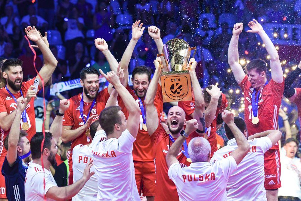 Polscy siatkarze radość z mistrzostwa Europy