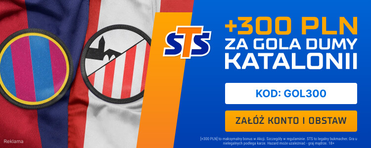 300 zł za gola w meczu Barcelony z Athletic Bilbao