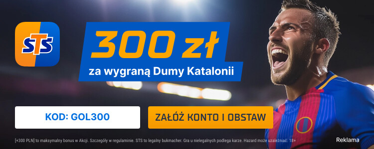 300 PLN ZA WYGRANĄ BARCELONY Z SEVILLĄ!