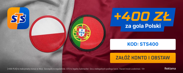 Polska – Portugalia typy, kursy, bonus 12.10