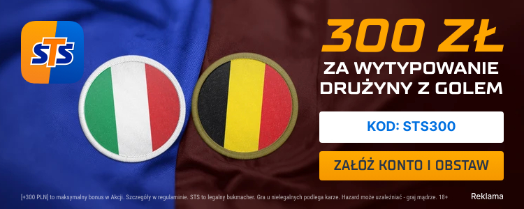 Włochy – Belgia typy, kursy, bonus 10.10