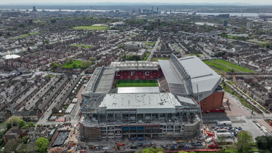 Stadion Anfield Road.