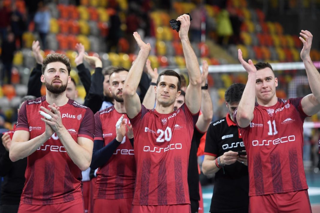 Radość siatkarzy Asseco Resovii.