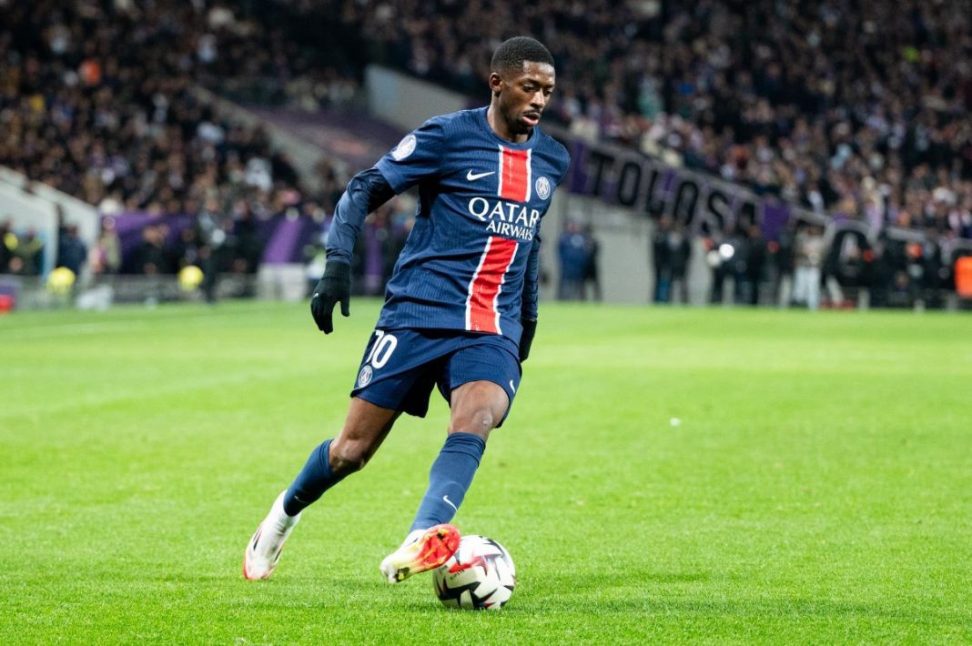 Ousmane Demble na boisku.