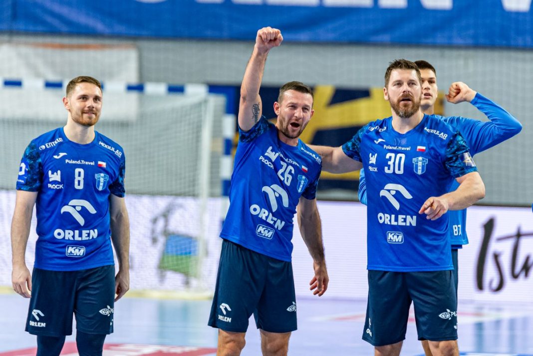 Radość zawodników Orlen Wisły Płock.