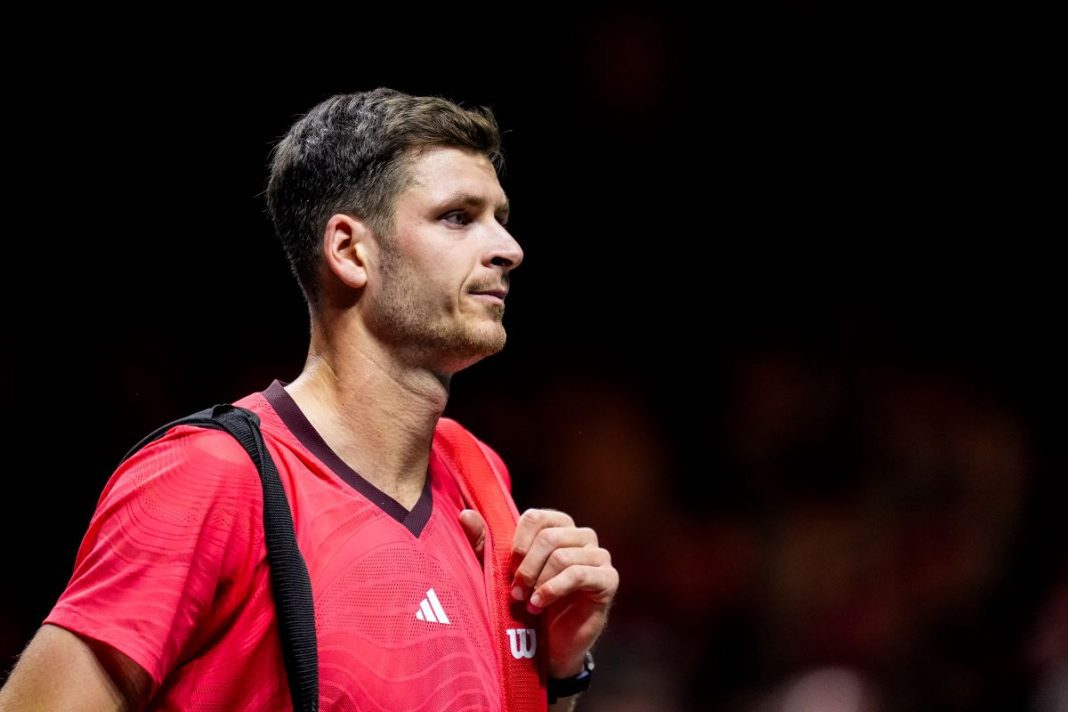 Hubert Hurkacz na zbliżeniu.