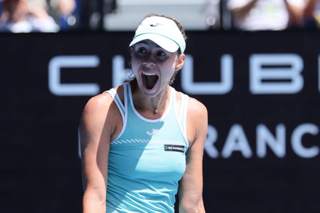 Radość Magdy Linette.