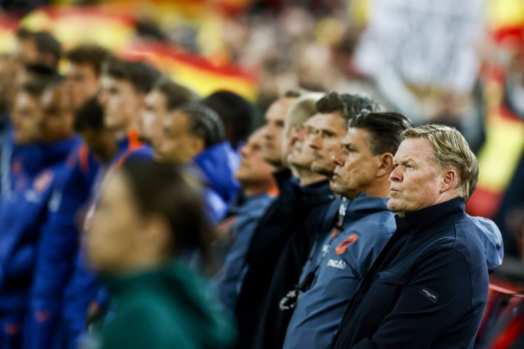 Sztab szkoleniowy reprezentacji Holandii.