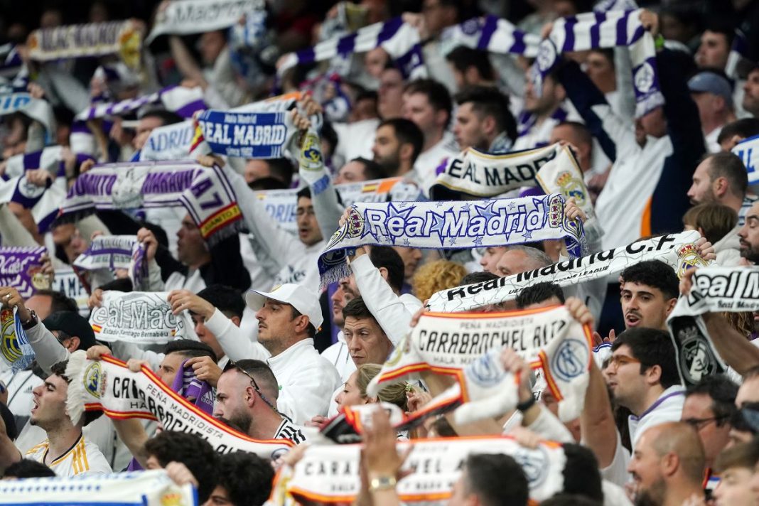 Kibice Realu Madryt.