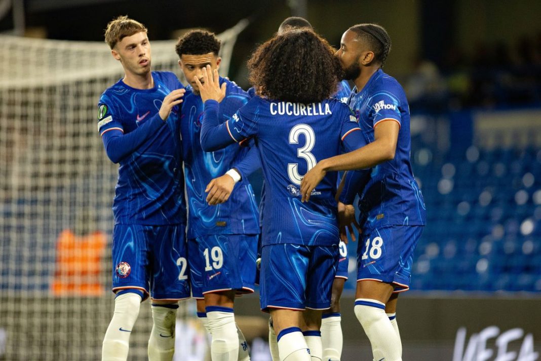 Radość piłkarzy Chelsea.