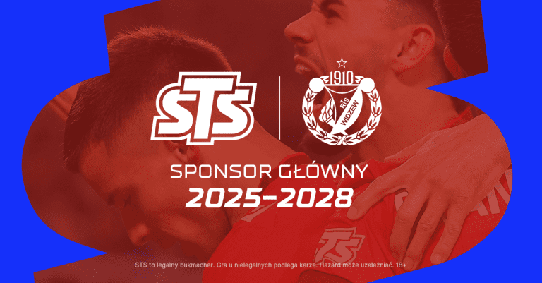 STS sponsorem głównym Widzewa przez trzy lata