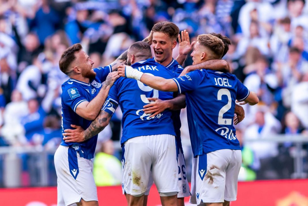 Radość piłkarzy Lecha Poznań.