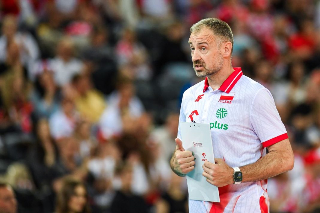 polska-niemcy-silesia-cup Trener Nikola Grbić.