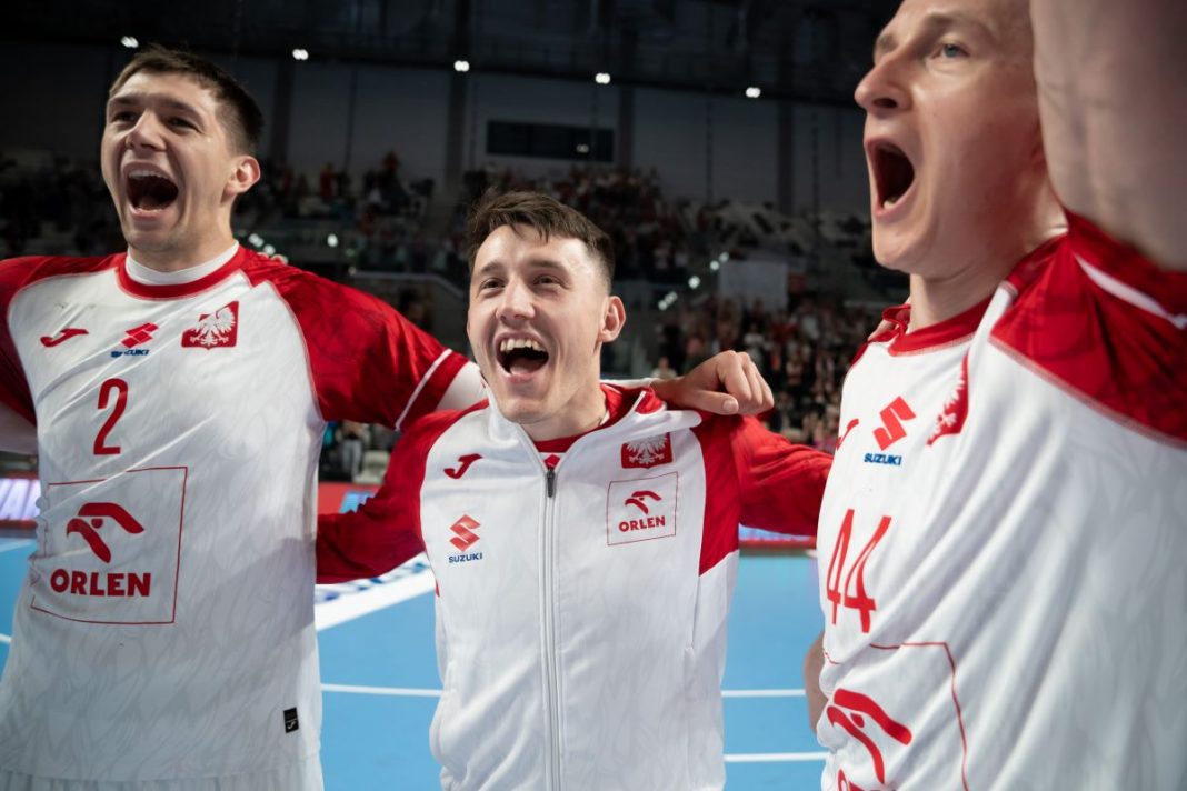 Radość polskich piłkarzy ręcznych.
