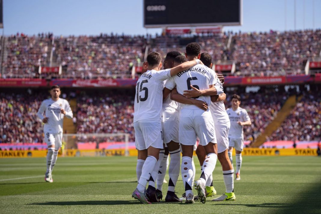 Radość piłkarzy Realu Madryt.