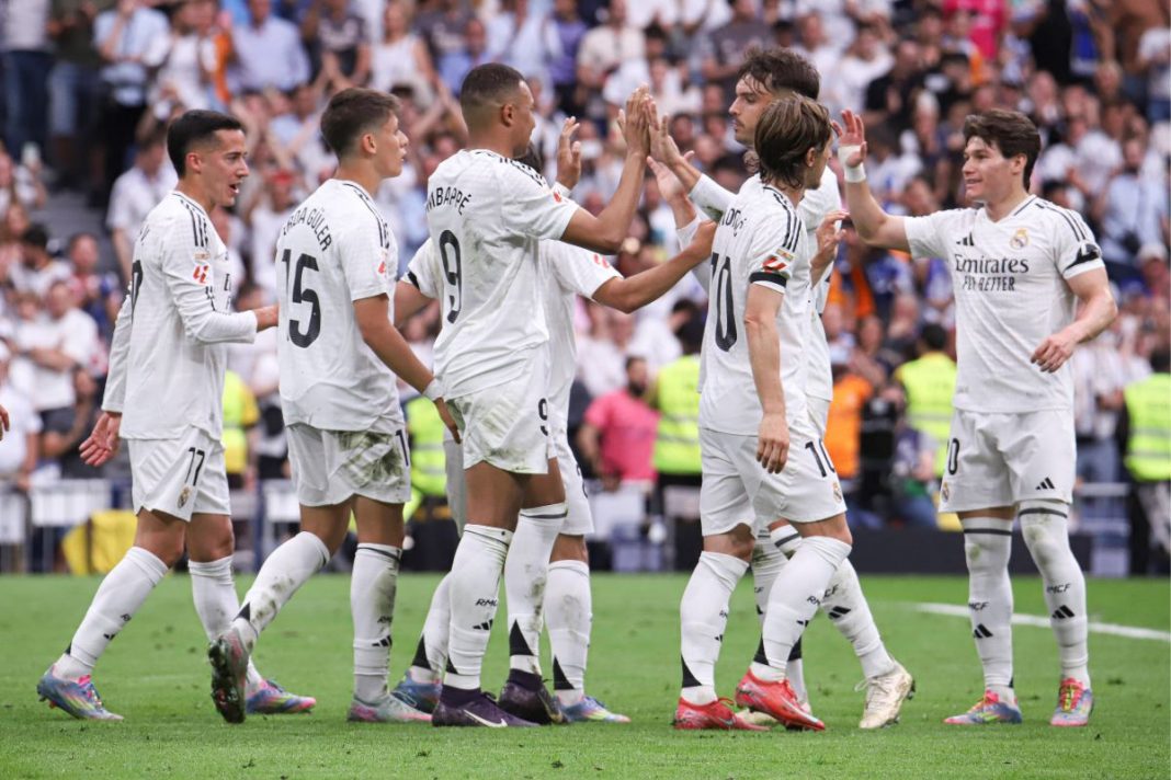 Radość piłkarzy Realu Madryt.