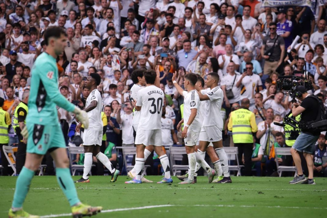 Radość piłkarzy Realu Madryt.