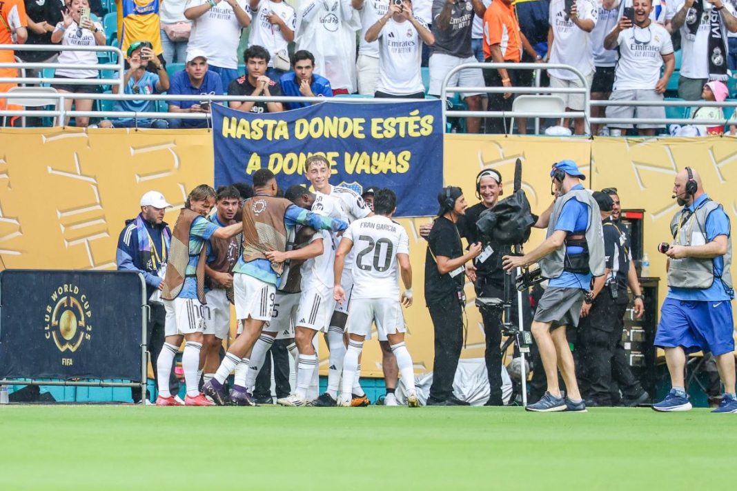 Radość piłkarzy Realu Madryt.