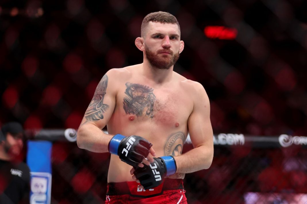 Michał Oleksiejczuk w oktagonie.