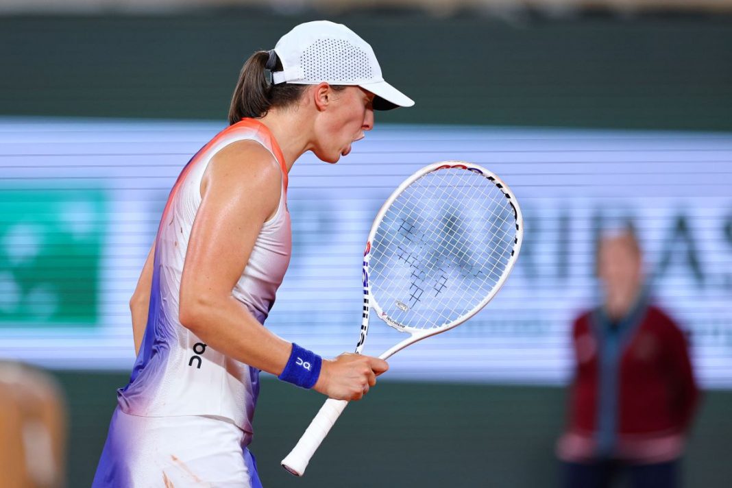 Radość Igi Świątek.