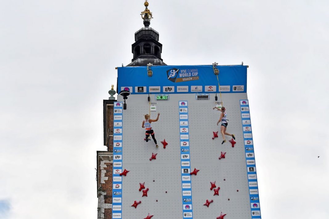 Aleksandra Mirosław w trakcie rywalizacji.