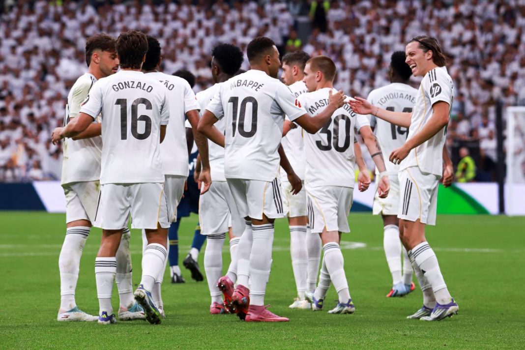 Radość piłkarzy Realu Madryt.