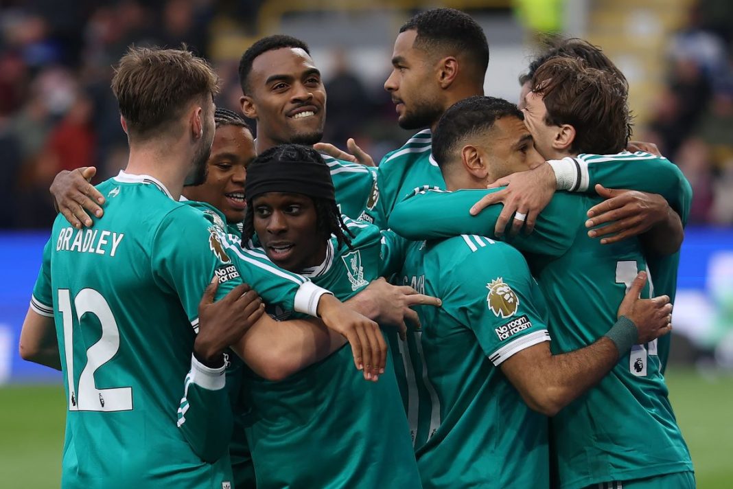 Radość piłkarzy Liverpoolu.