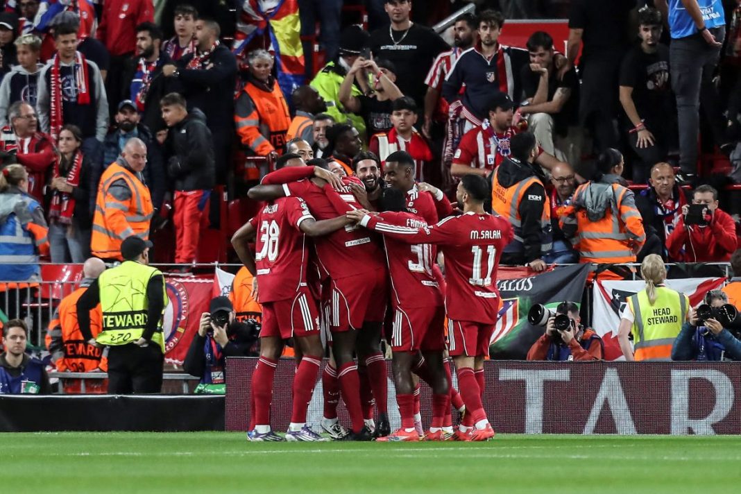 Radość piłkarzy Liverpoolu.