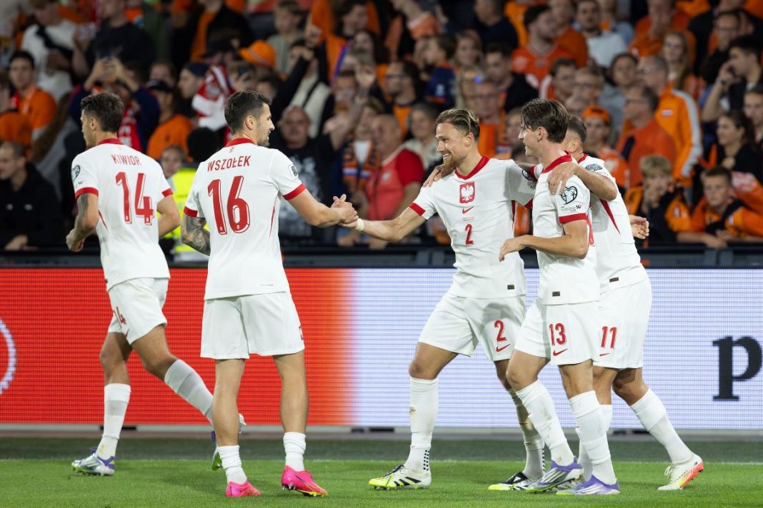polska-finlandia-typy-kursy-bonus Radość piłkarzy reprezentacji Polski.