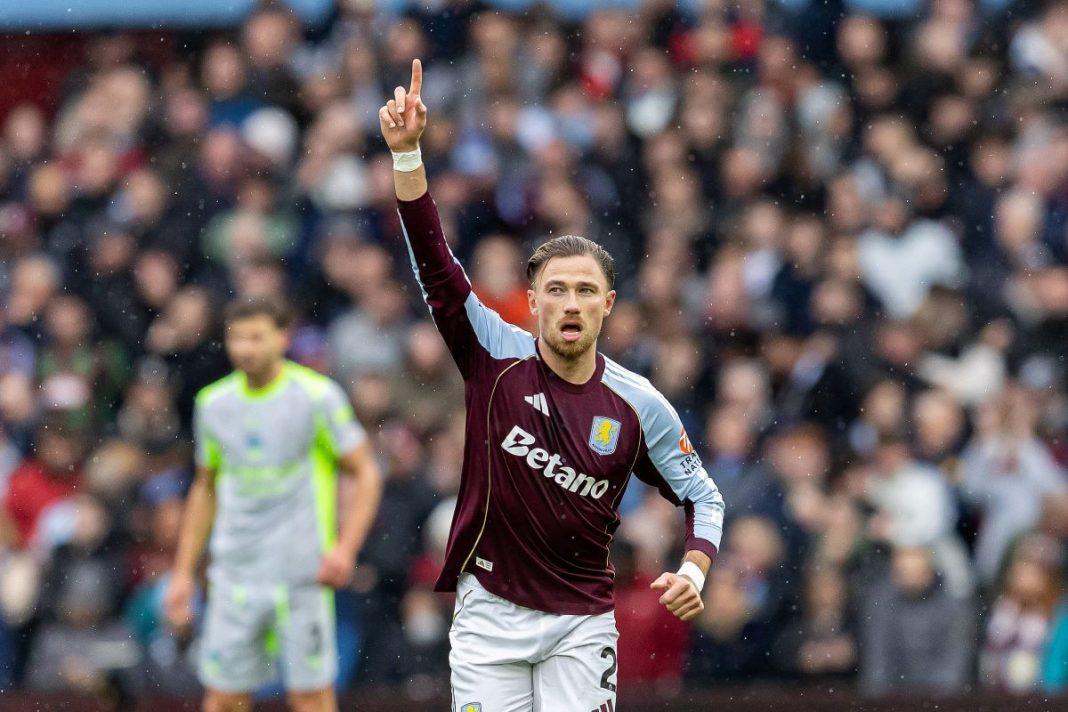 cash-buksa-gole-podsumowanie-weekendu Matty Cash cieszy się z gola przeciwko Manchesterowi City.