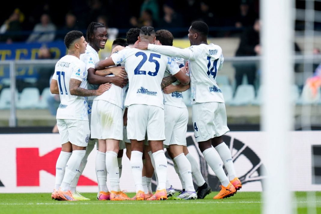 Radość piłkarzy Interu Mediolan.