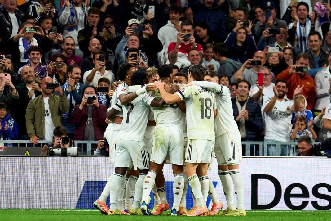 Radość piłkarzy Realu Madryt.
