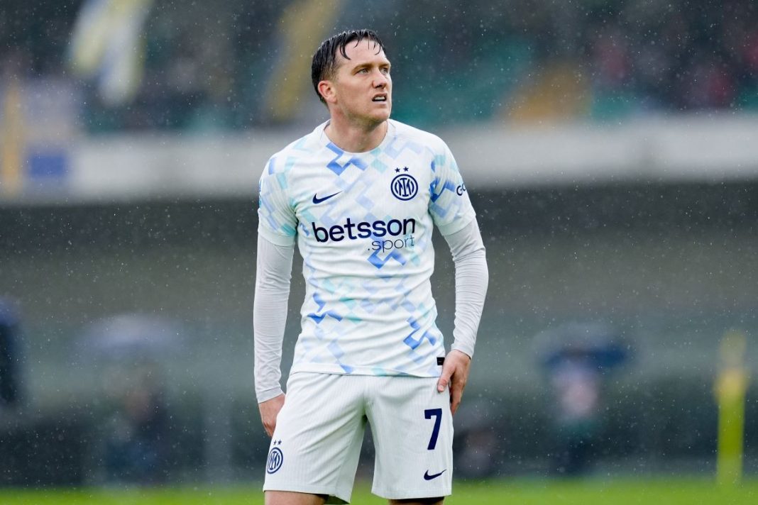 Piotr Zieliński w barwach Interu Mediolan.