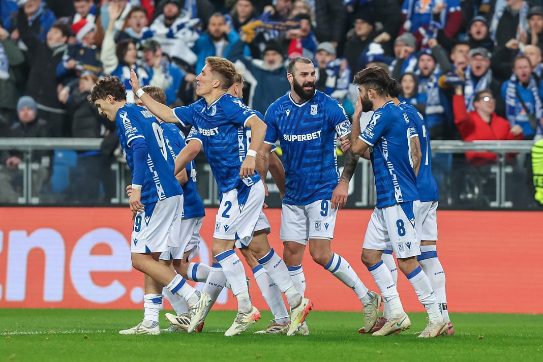 Piłkarze Lecha po bramce z Mainz