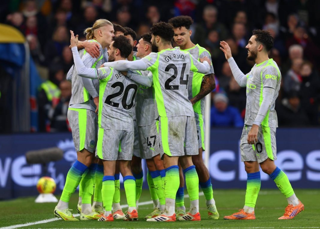 Radość piłkarzy Manchesteru City.