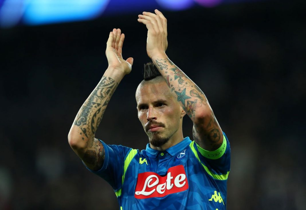 Marek Hamsik w barwach Napoli.