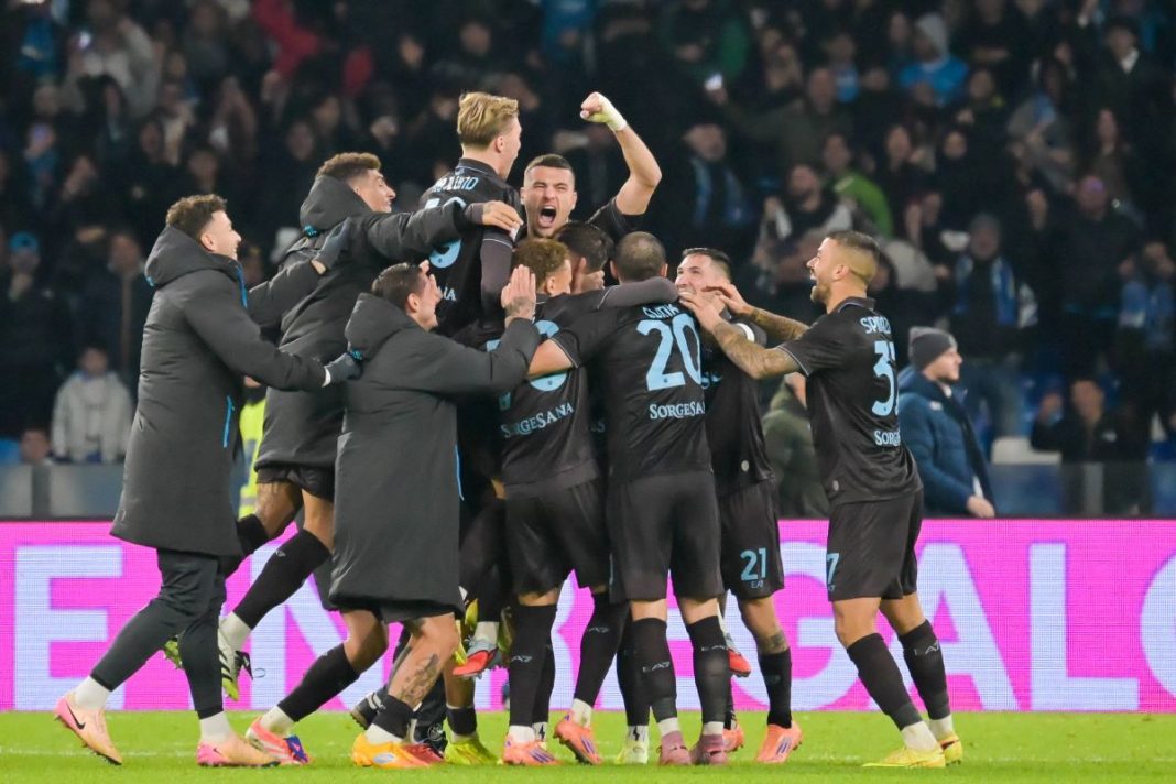 Radość piłkarzy Napoli.