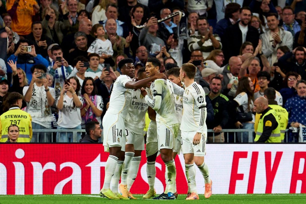 Radość piłkarzy Realu Madryt.