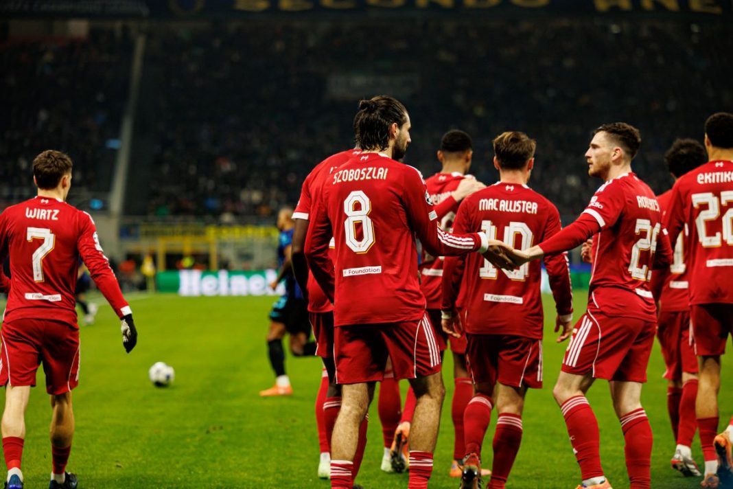 Radość piłkarzy Liverpoolu.