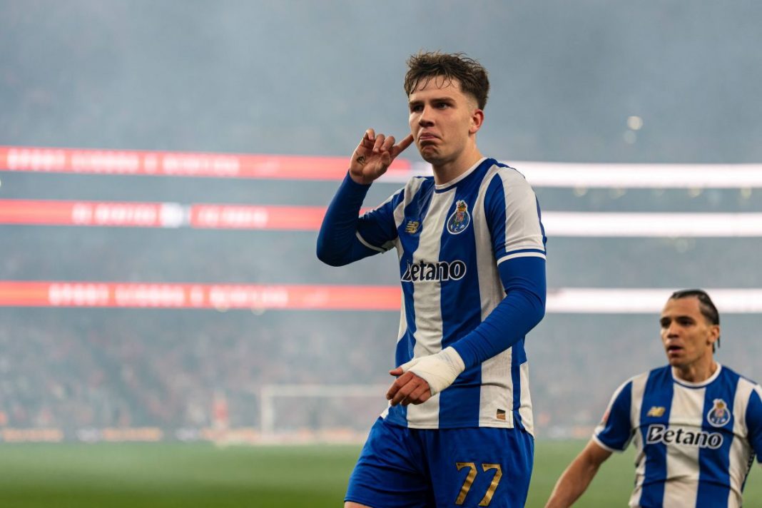 Radość Pietuszewskiego po golu dla FC Porto.