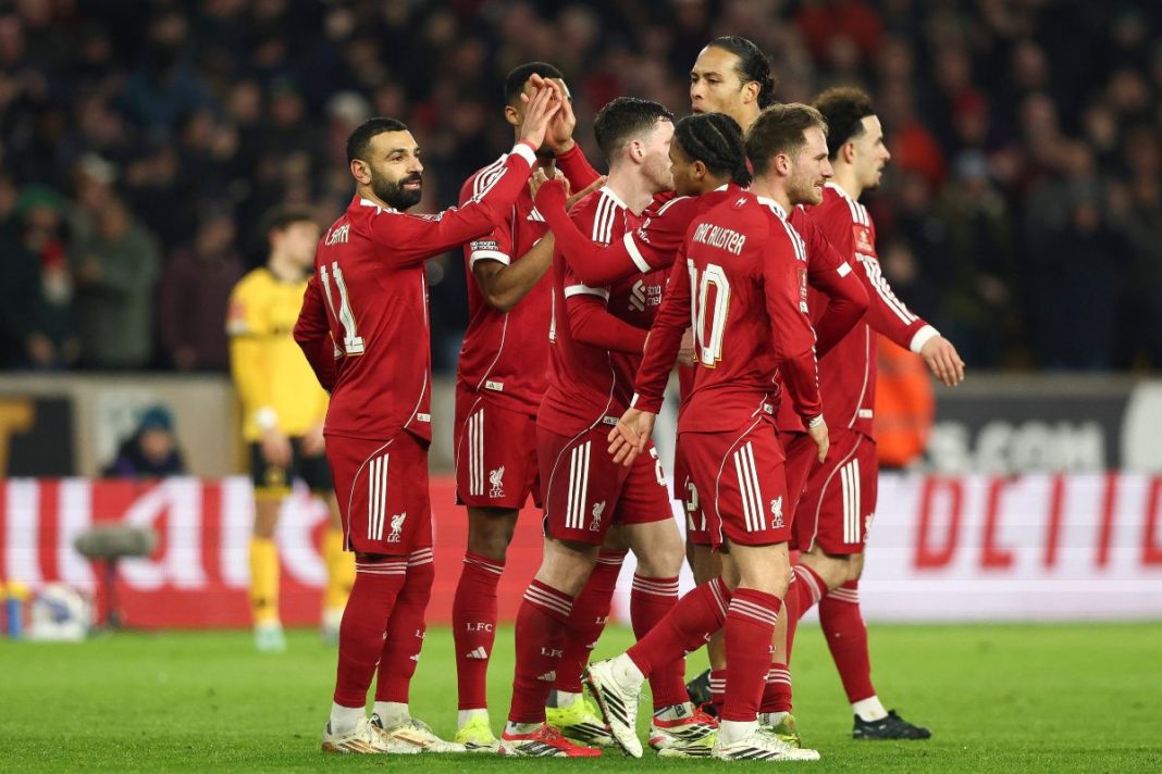 Radość piłkarzy Liverpoolu.