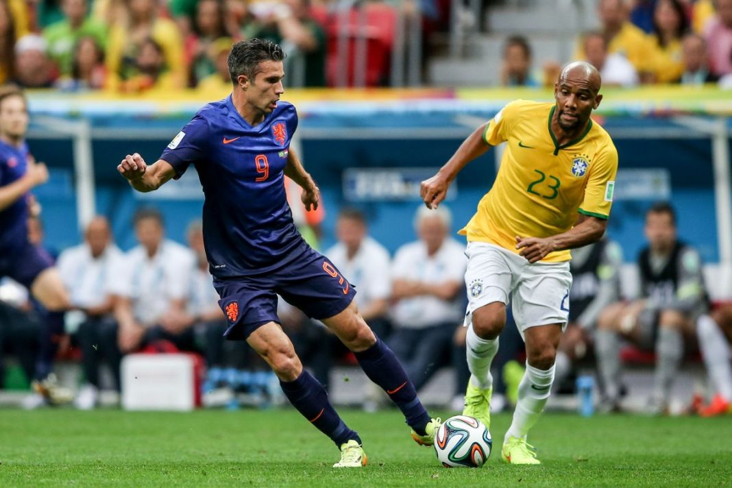 Robin Van Persie w reprezentacji Holandii.