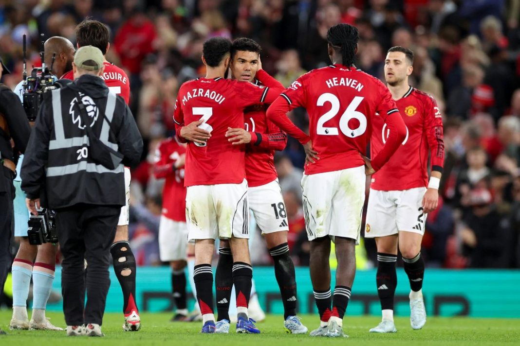 Radość piłkarzy Manchesteru United.