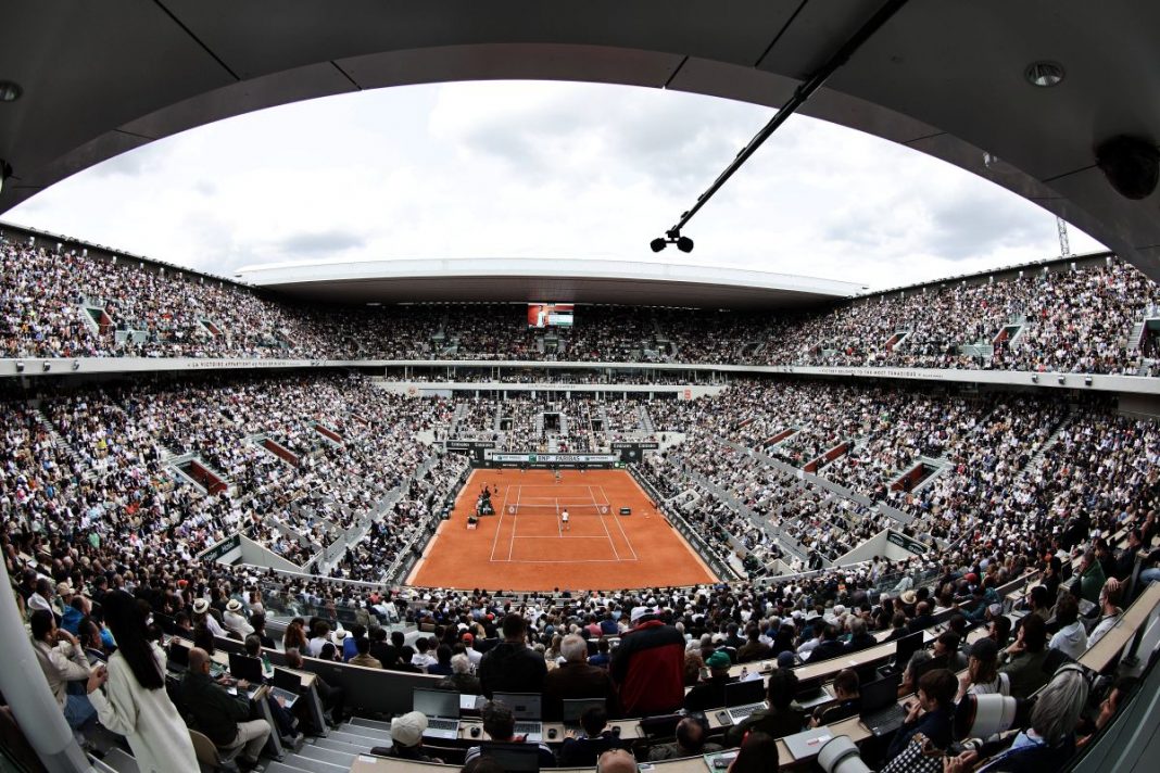 Kort im. Philippe'a Chatriera na Roland Garros.