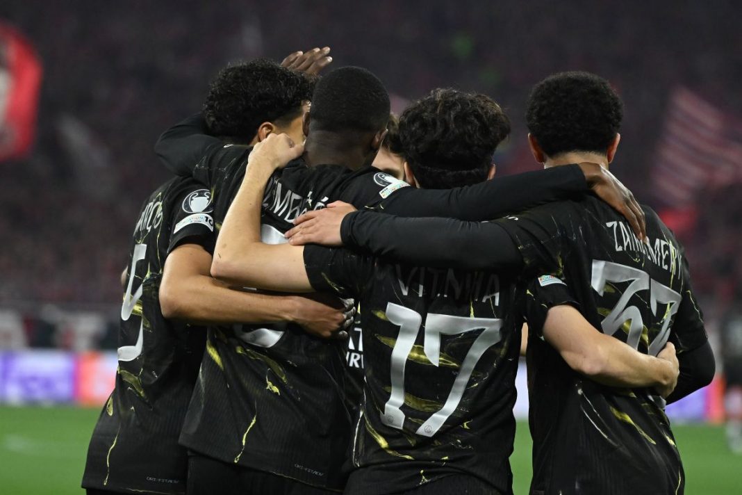 Radość piłkarzy PSG.