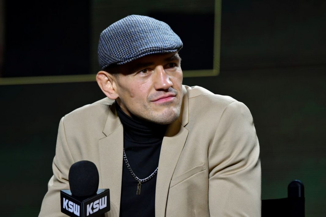 Andrzej Grzebyk na konferencji prasowej KSW.